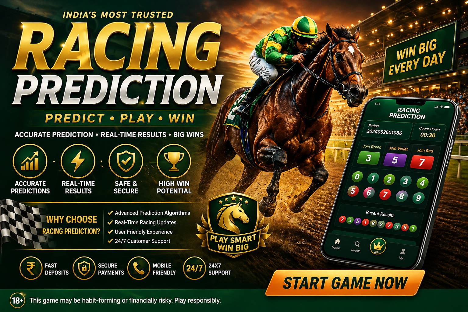 Racing Prediction India platform
